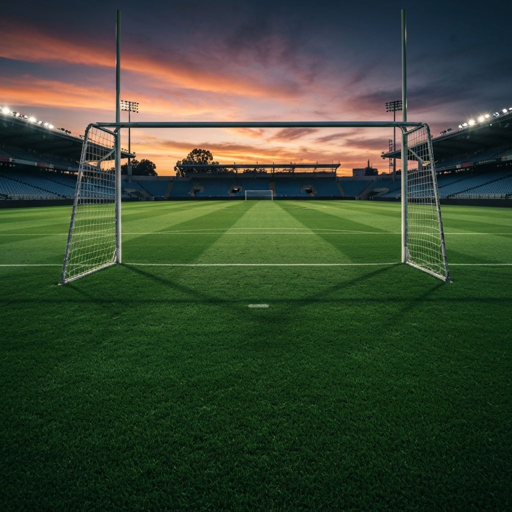 Soccer field background